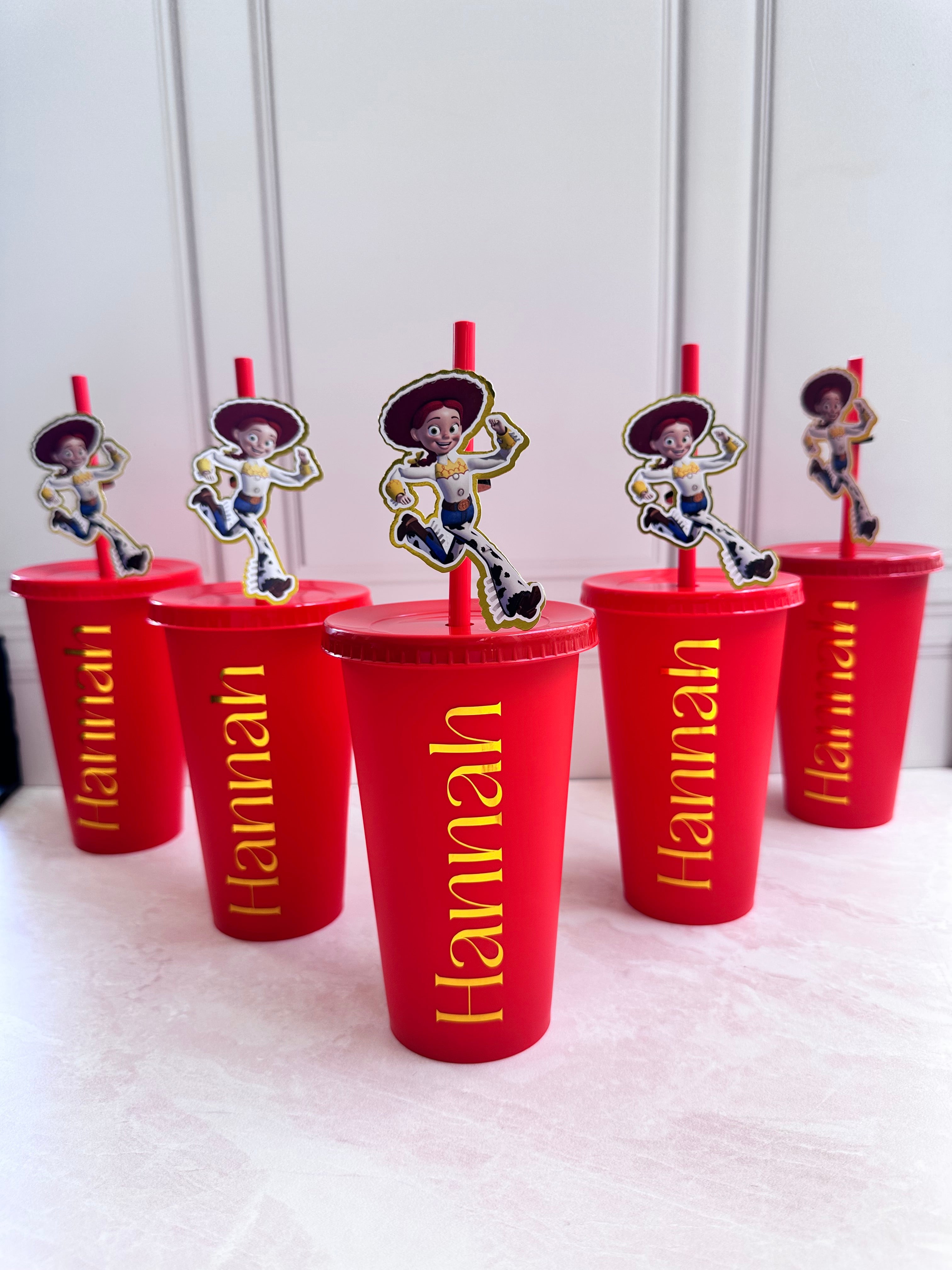 Vaso personalizado con tag