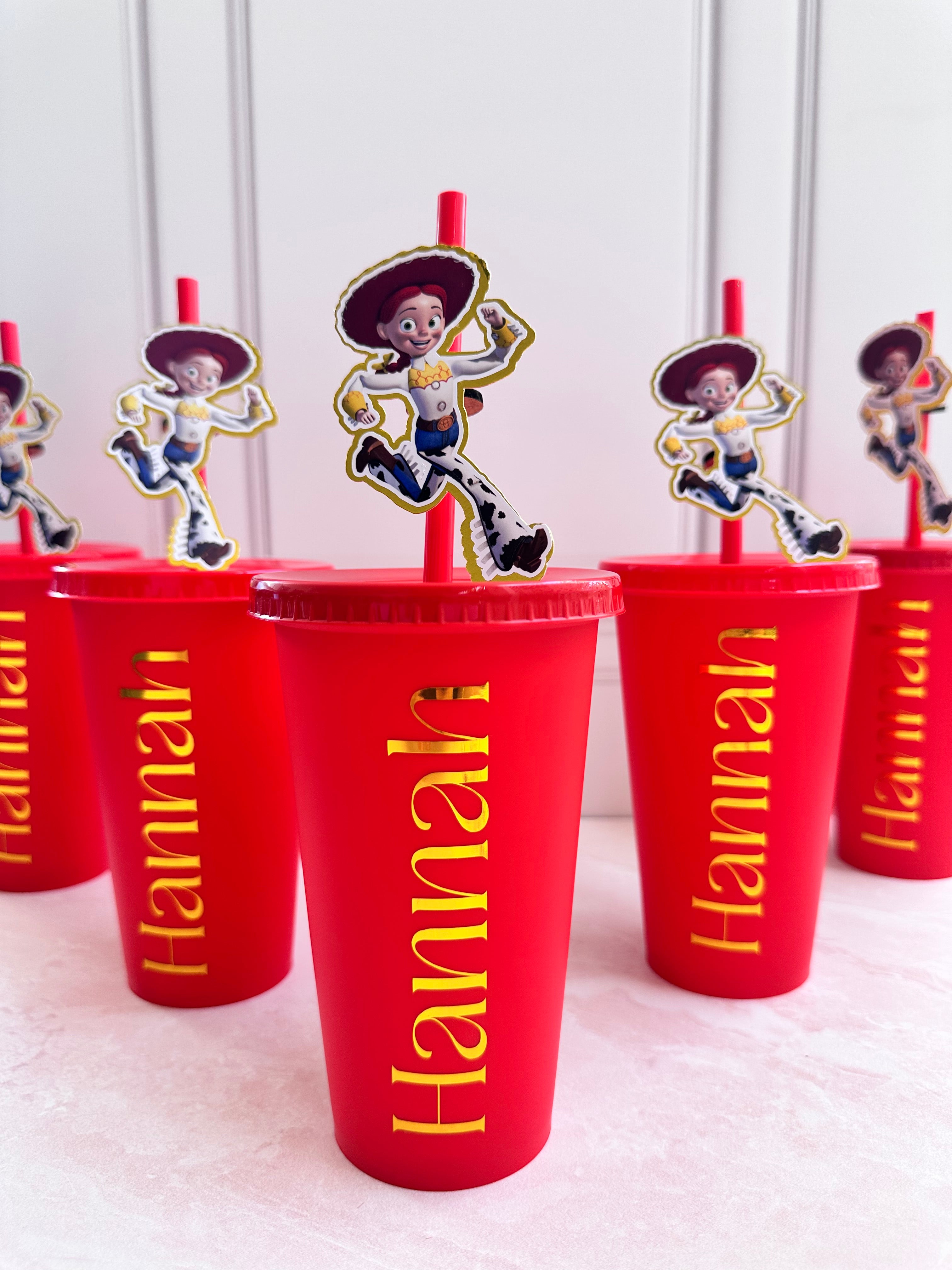 Vaso personalizado con tag