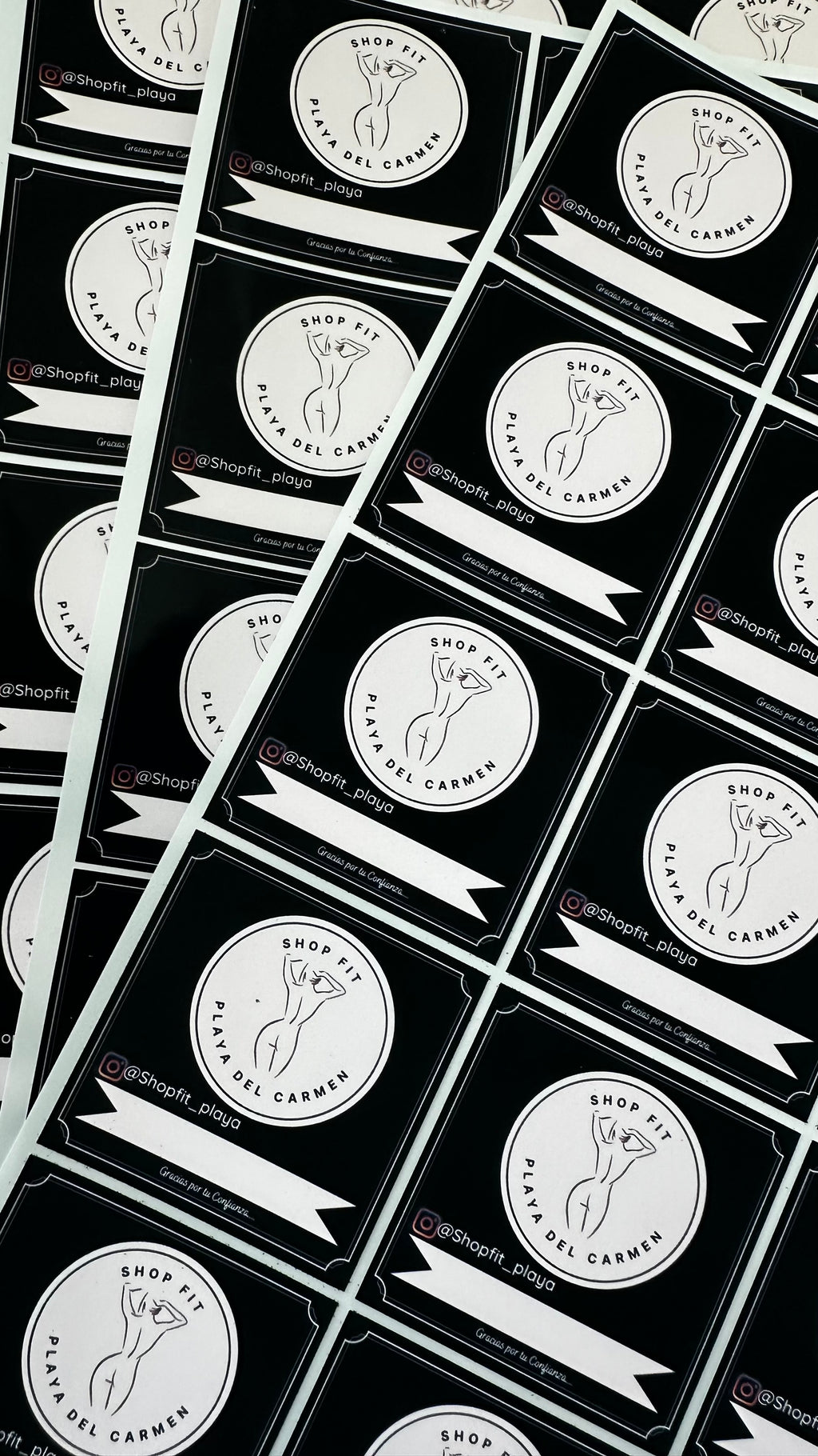 Plantilla de stickers 5x5