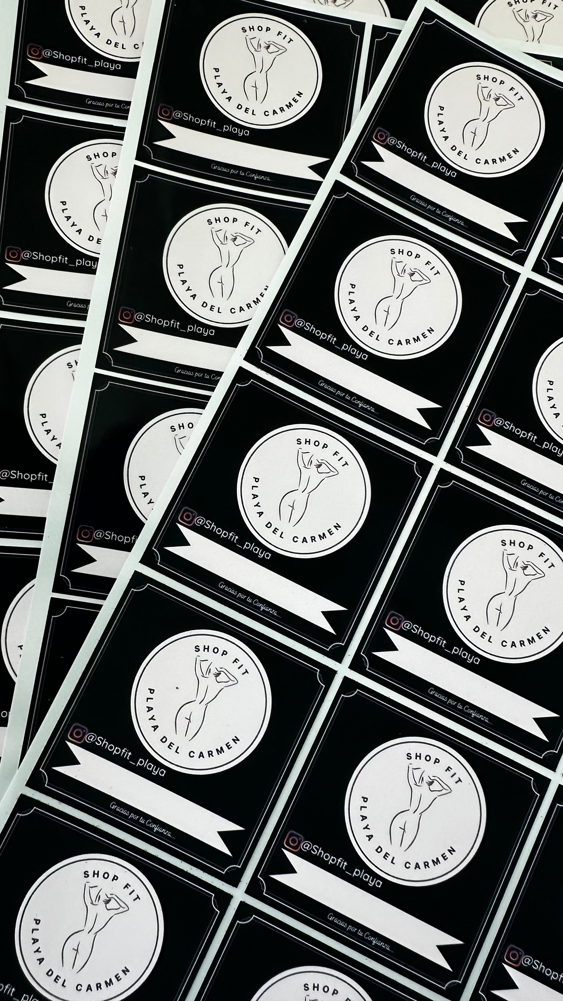 Plantilla de stickers 5x5