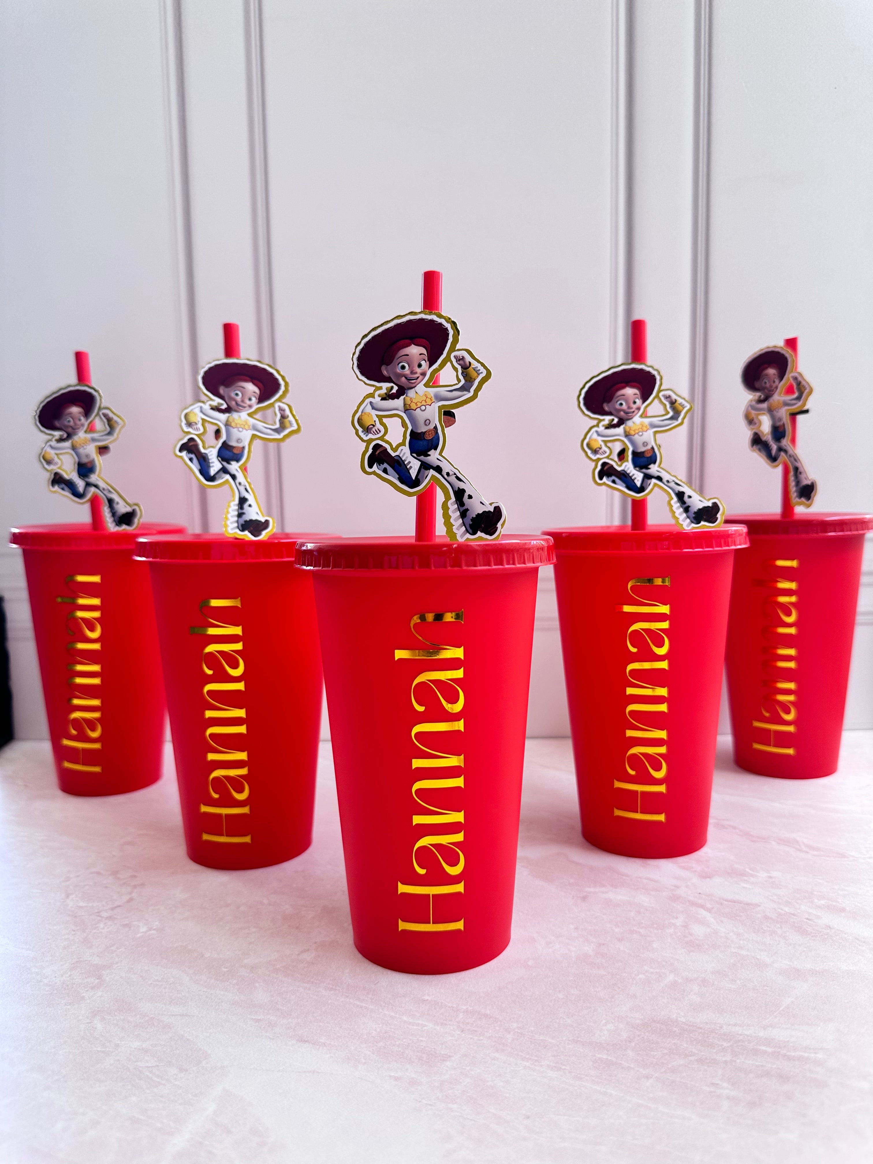 Vaso personalizado con tag