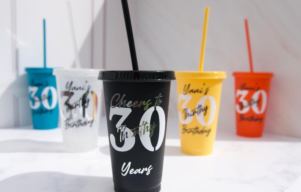 Vaso sun solidos letras