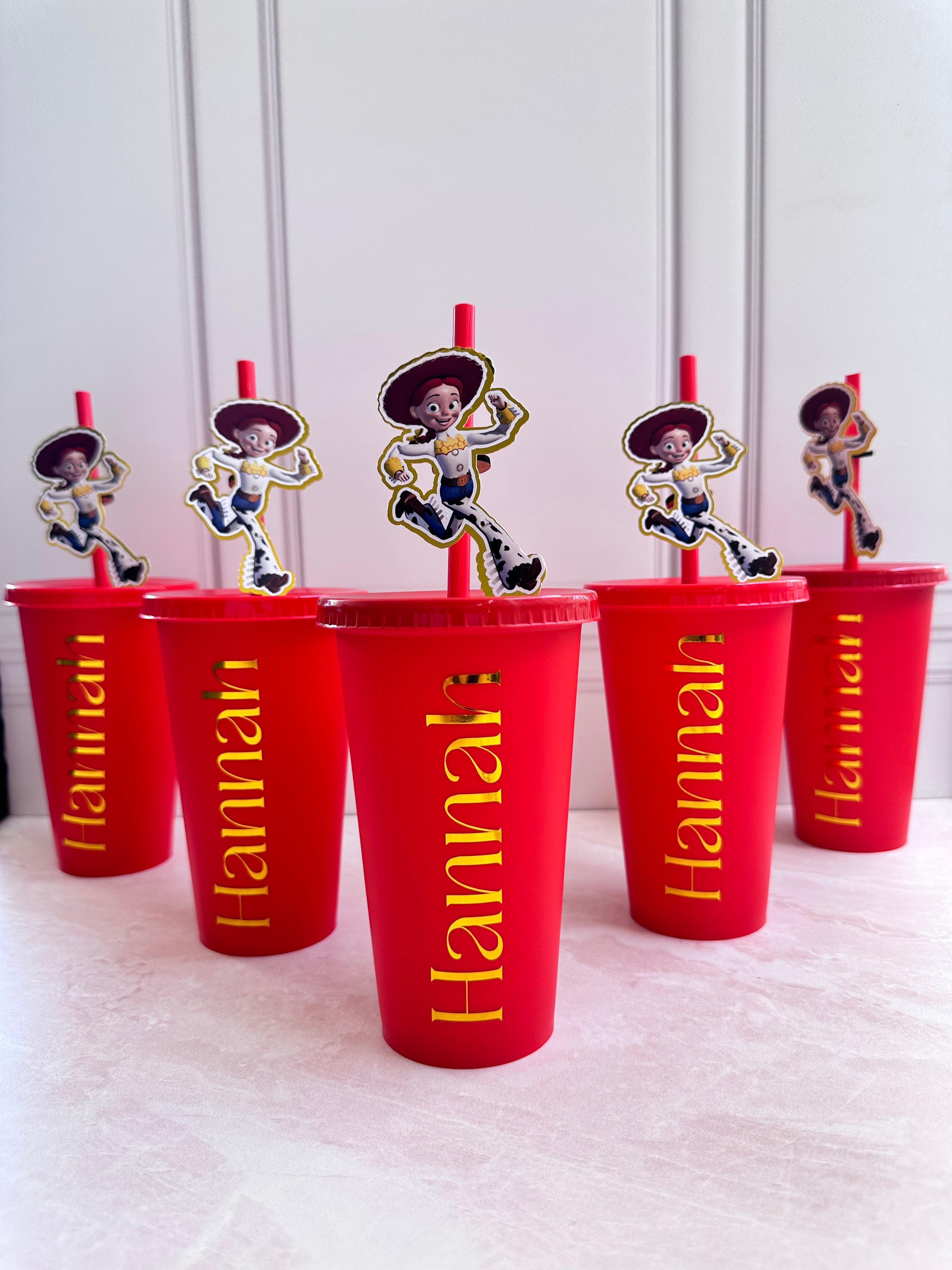 Vaso personalizado con tag
