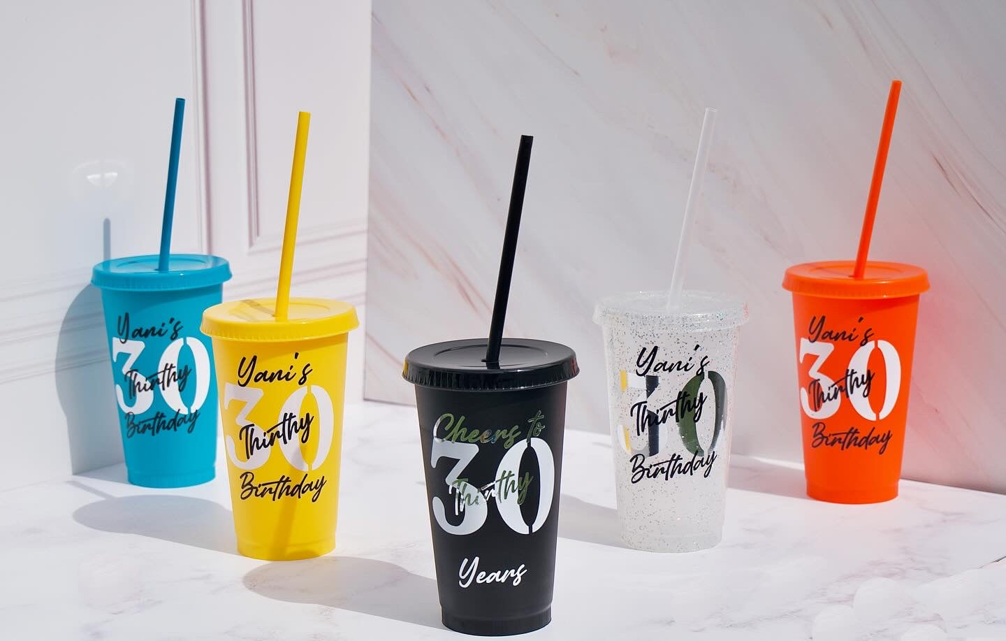 Vaso sun solidos letras